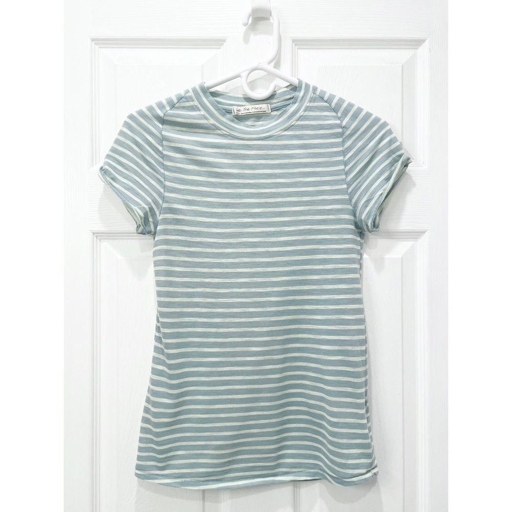 We The Free Sage Combo Striped T-Shirt